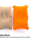 Foldable Car Travel Bed PVC Flocking Inflatable Mattress For SUV Interior Accessories Portable Comfortable Sleeping Pad