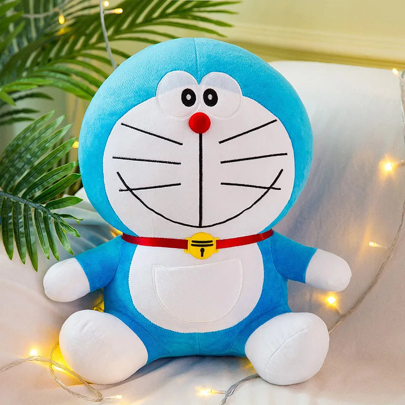 70cm Large Size cute Doraemon Plush Toy Stand By Me Cute Stuffed Plushie Doll Cartoon Cat Animal Sofa Bed Pillow Toy Gifts