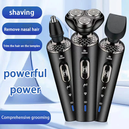 Xiaomi Electric Shavers for Men Waterproof Electric Trimmer Razor Wet & amp Dry Use Rechargeable Battery Rotary Shavers