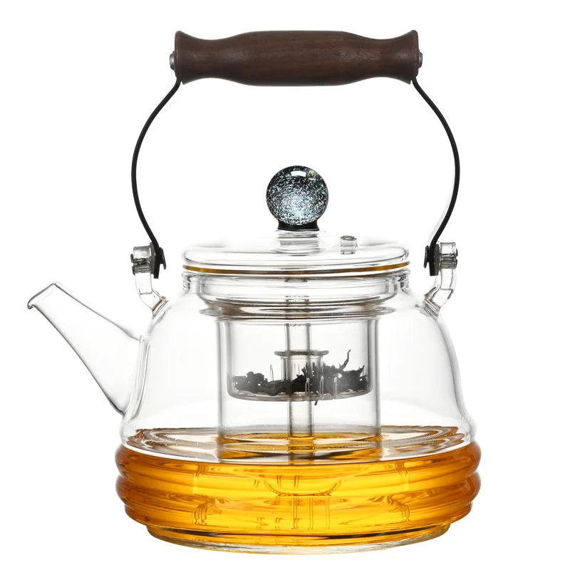 1000ml Stovetop Safe Borosilicate Glass Teapot with Infuser