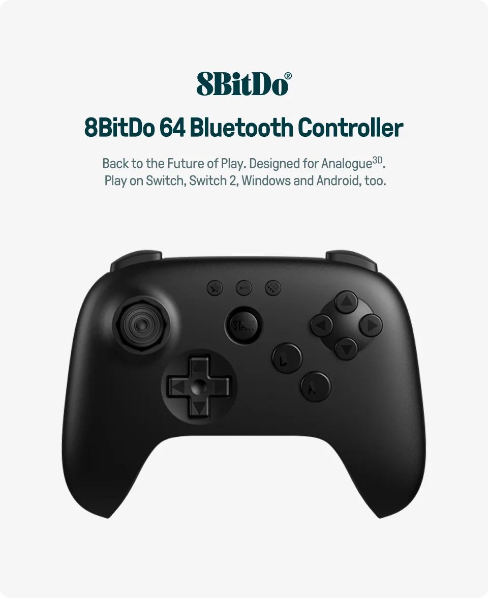 Bluetooth Gaming Controller for Nintendo Switch and Windows