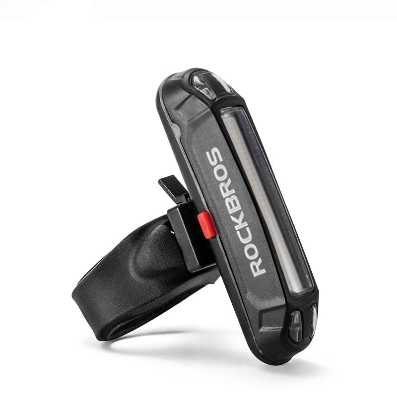 Bicycle Rear Light 500mAH USB Rechargable LED Lamp Bike Tail Light Warning Seatpost Riding Cycling Taillight