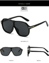 Retro Sunglasses T-Piece Large Frame Sun Glasses Trend Man Toad Eyewear Outdoor Fashion Sunscreen Eyeglasses UV400