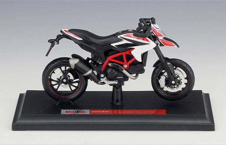 1 18 Scale Ducati Hypermotard SP Diecast Motorcycle Model