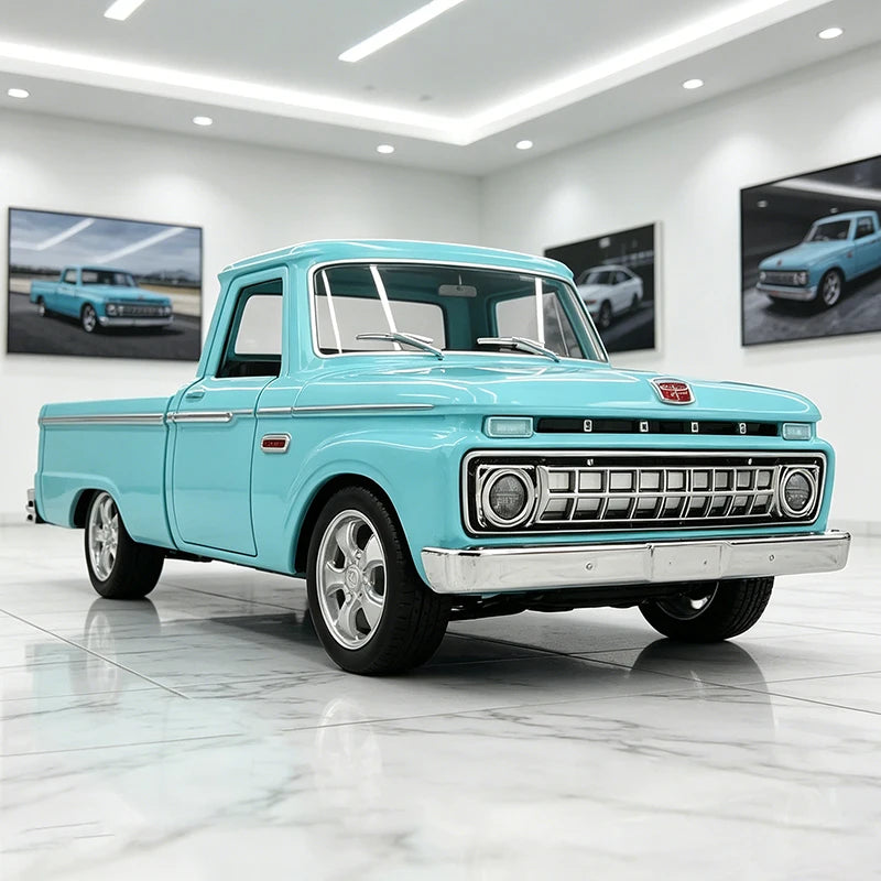 1 36 Scale Ford F100 1965 Pickup Diecast Model Truck