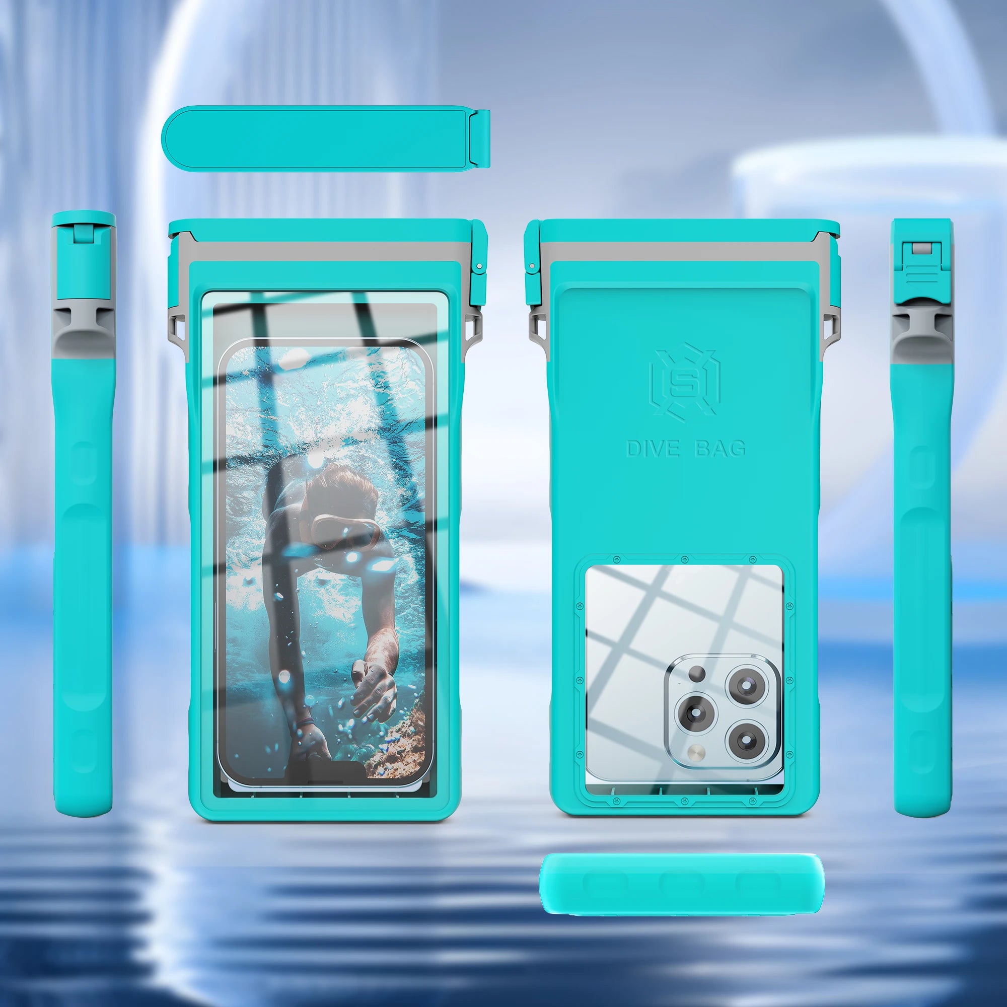 Black technology 15 meter diving bag waterproof protection for Samsung suitable for  Apple  waterproof bag