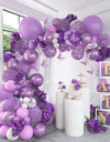 Purple Butterfly Balloons Garland Arch Kit Latex Ballon Birthday Party Decor Kids Adult Wedding Baloon Baby Shower Decor Ballon