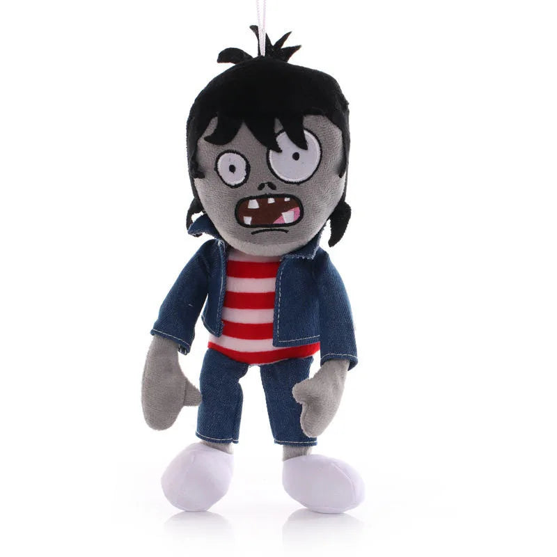 30cm Cute Zombie Cartoon Plush Toy Soft Stuffed Doll