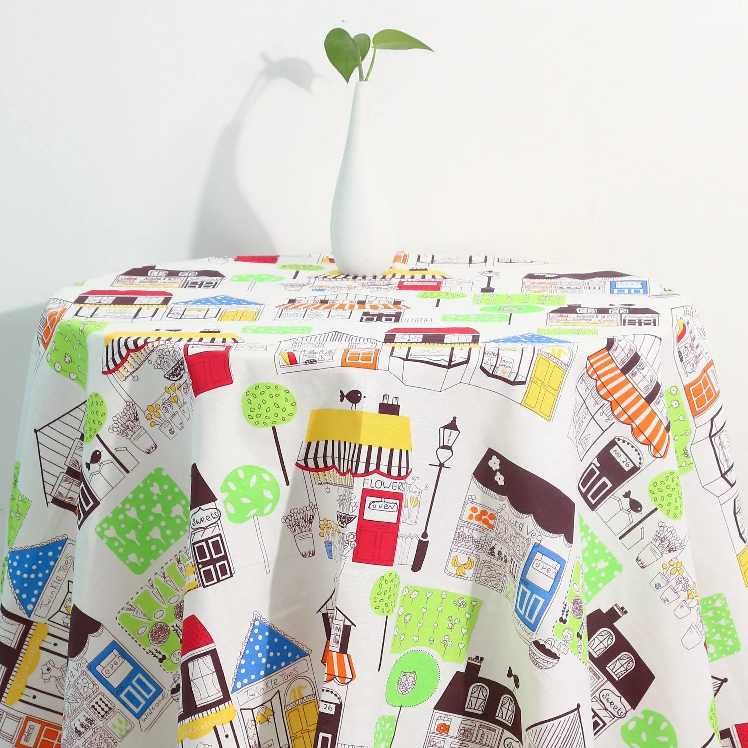 1M/2M/3M Factory spot supply printing canvas fabric, Handmade DIY sewing tent tablecloth, luggage and bags, home textile fabric