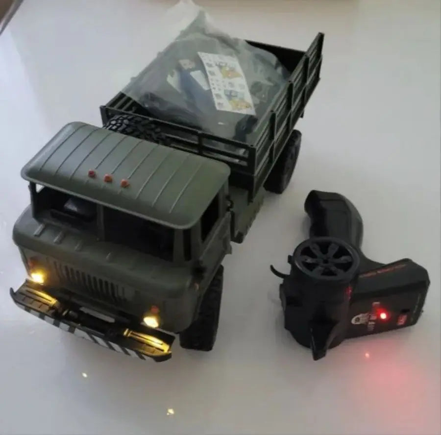 1 to 16 Scale 4WD Remote Control Military Off Road Truck