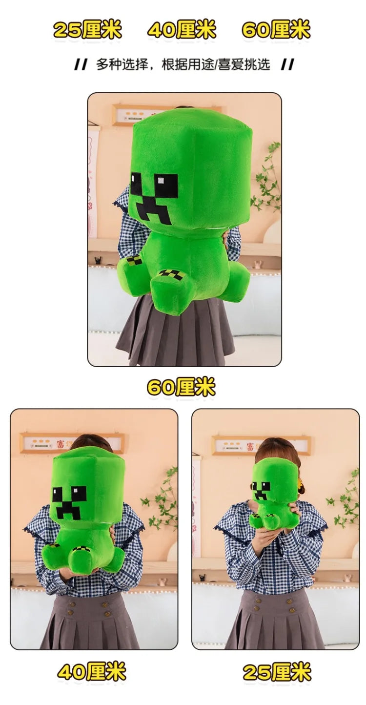 Pixel Art Character Plush Stuffed Doll Toy