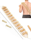 Wood Therapy Massage Tools,Wood Back Massager Roller Rope - for Body Shaping,Pain Relief,Wooden Therapy Lymphatic Tool