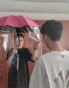 Creative Umbrella with Rainproof Cloth Detachable Raincoat Parasol Paraguas Splash-proof Rain Gear for Man Woman Kids Raincoat