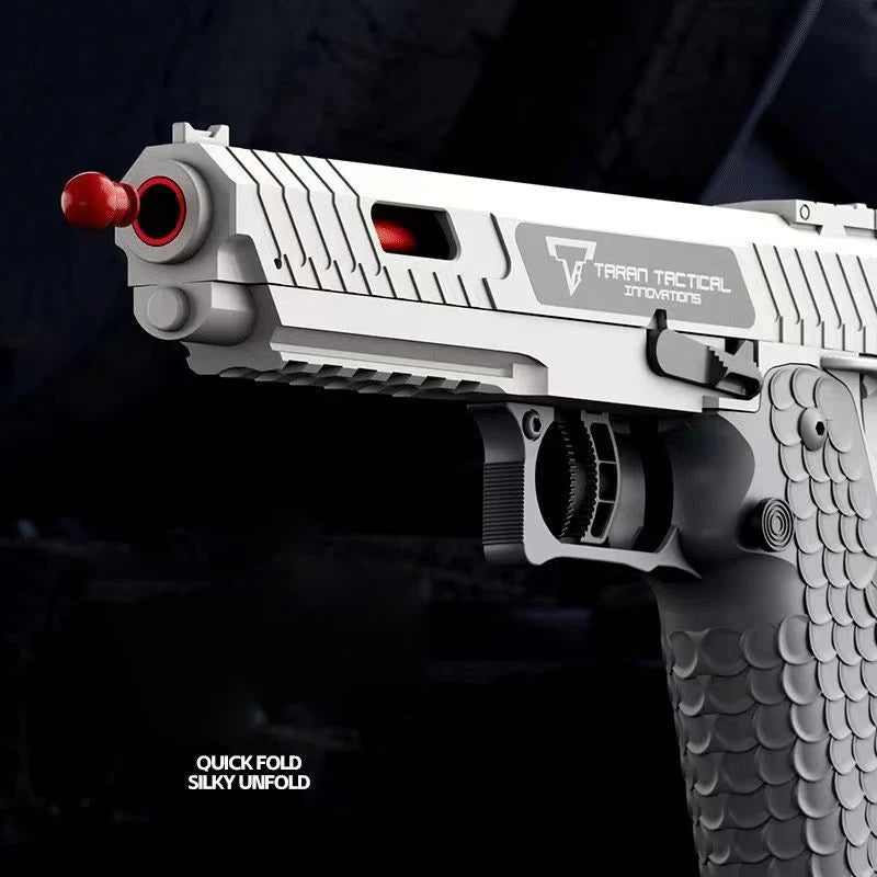 Mechanical Continuous Firing 2011 Sig17 Automatic Desert Eagle Toy Gun Shell Ejection Airsoft Pistol Soft Bullet Toy