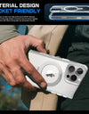 For iPhone 16 Pro Max Case with Camera Control Capture Button UB Mag Stand Series Slim Clear Magnetic MagSafe Phone Case