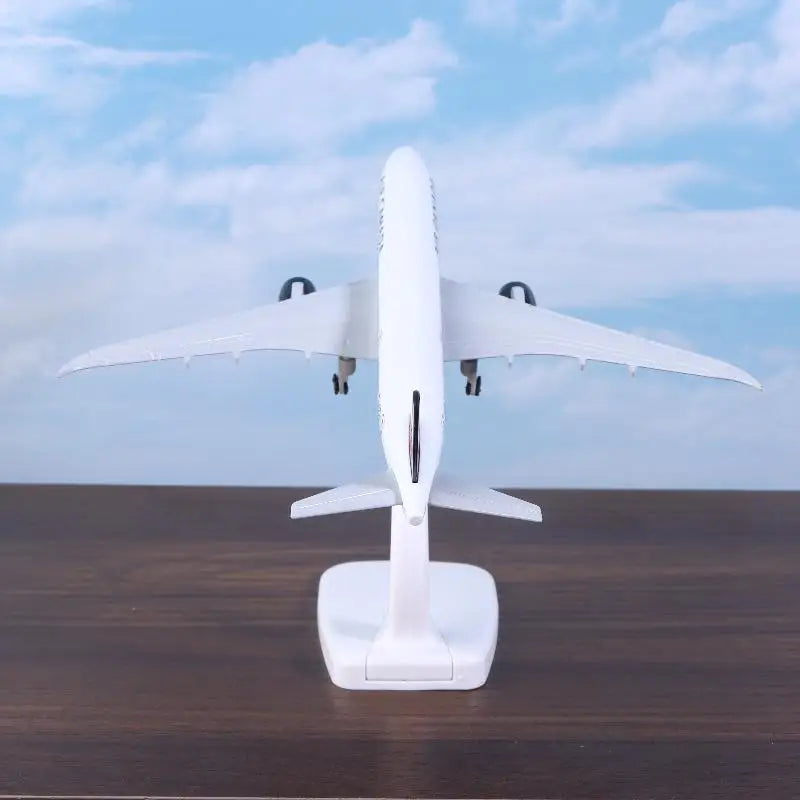 1 Set Alloy Metal Air Canada Airlines B787 Airways Diecast Airplanes Building Kit With Wheels 20cm Plane Model Toy