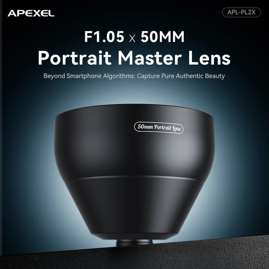 2X Mobile Portrait Telephoto Lens with Natural Bokeh