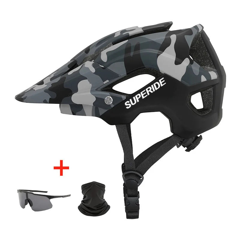 In Mold DH Mountain Bike Helmet Anti Impact Cycling Helmet