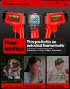 Industrial Handheld Thermometers Car Test Non Contact IR Laser Heat Temperature Gun Point HD Screen for Cooking Tool