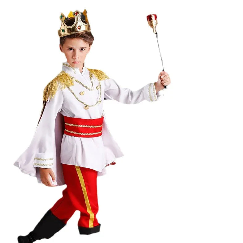 King Prince Costume Boy Cos Prince Performance Role-playing King Performance Costume