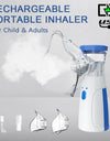 USB Medical Nebulizer Handheld  Adult  Cough Compressor Sprayer Portable Compact Adjustable Nebulizer Home Nebulizer