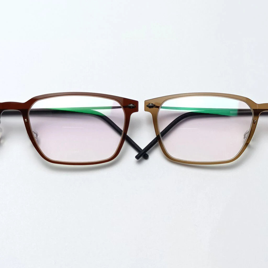 Rectangle Titanium Acetate Ultralight Eyeglasses Frame