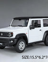 1:24 SUZUKI Jimny Alloy Car Model Diecasts Metal Off-Road Vehicles Car Model Simulation Sound and Light Collection Toy Gift