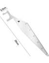 1PCS Multi-Purpose Lever Tool Stainless Steel Durable Locksmith Tool Mini Portable Pry Bar Hand Tool for Hand Tool for Home