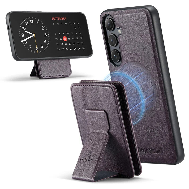 2 in 1Detachable Blocking Wrist strap Card Slot Wallet Case For Samsung Galaxy S 24 25 22 23 Ultra FE Plus  Phone Case