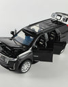 Diecast 1:32 Cadillac Escalade SUV Alloy Model Sound And Light Pull Back Toy Accessories For The Car Birthday Present For Boys