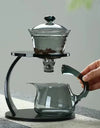 Heat-resistant Glass Teapot Holder Base Tea infusers Tea Ware Tea Making Kungfu Teapot Teacup Automatic Tea Set