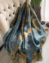 Women Summer Silk Scarves Shawl Lady Wrap Soft Female Echarpe Designer Beach Stole Bandana foulard muffler