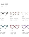 Prescription glasses Reading Eyeglasses women's blue light blocking glasses graduated lenses