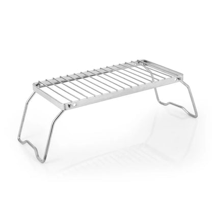 Outdoor Folding Stand Stainless Steel Stove Head Holder Grill Picnic Barbecue Cooking Table