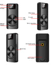 1080P Mini Camera Remote Control 180 Degrees Wide Angle Motion Dection Body Camera with Rotating Back Clip Support 256G