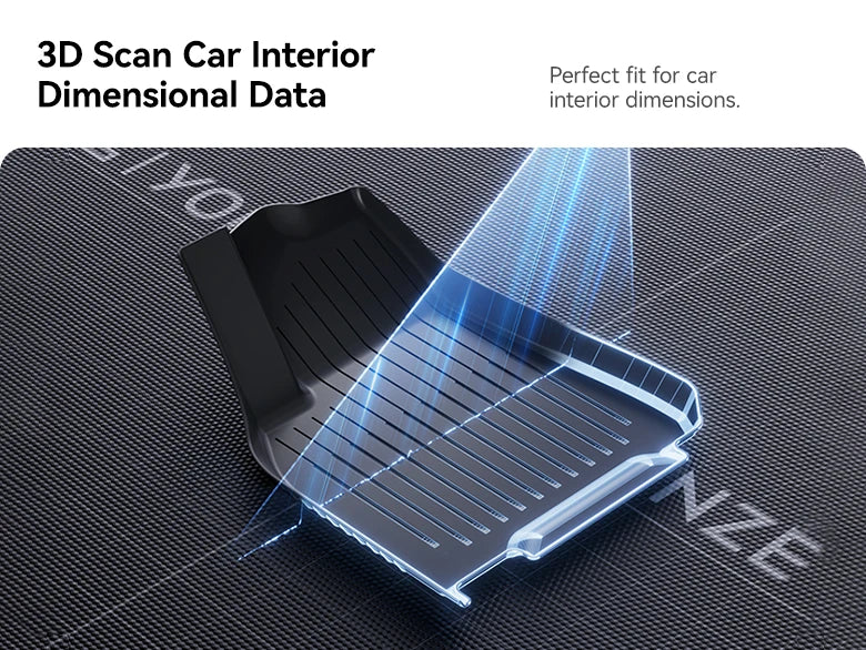 TPE Floor Mat Set for Tesla Model Y Juniper 2025 Right Hand Drive Waterproof Anti Slip Trunk and Interior Liner