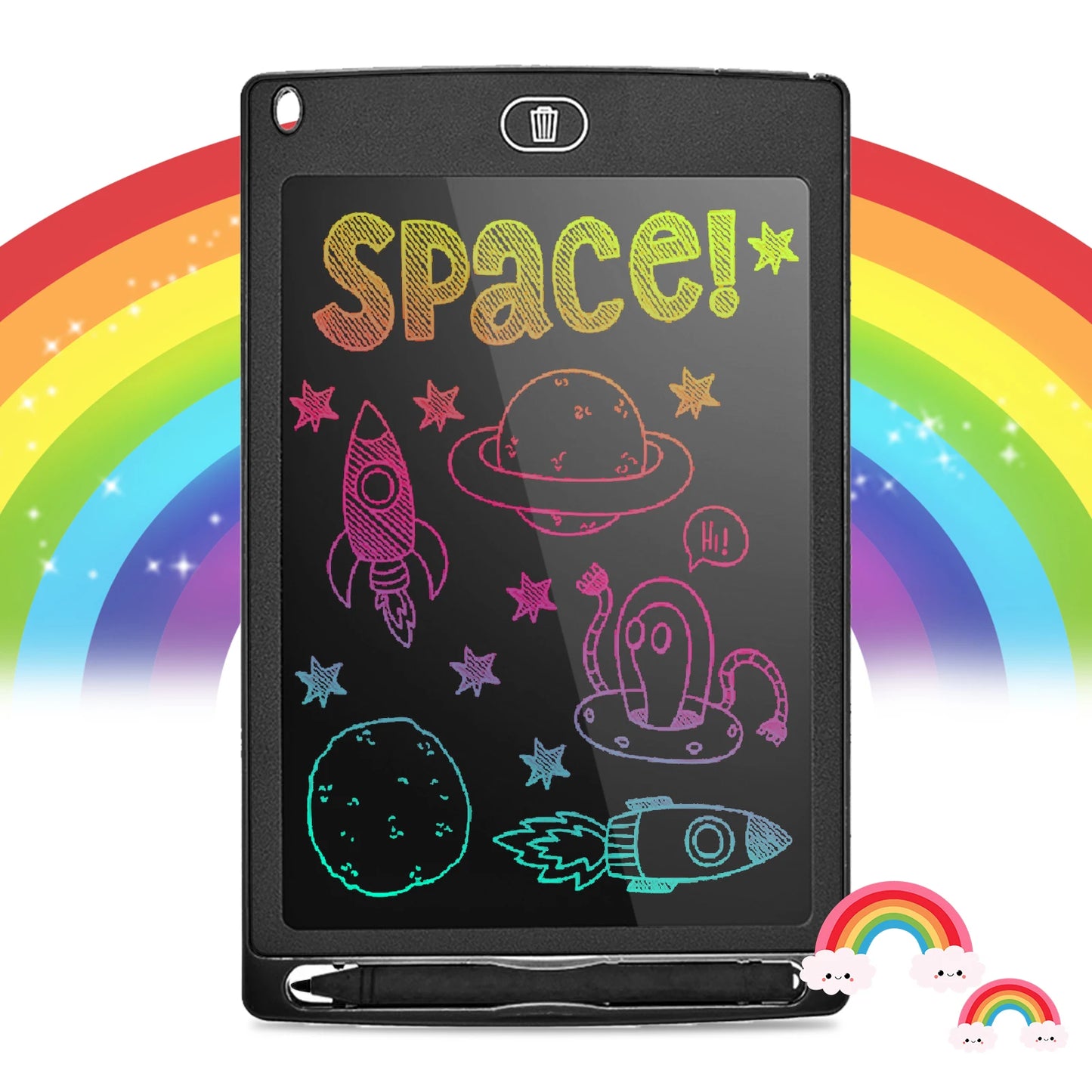 8.5inch/6.5inch LCD Writing Tablet Digital Graphic Electronic Handwriting Magic Pad Blackboard for Kids Color Drawing