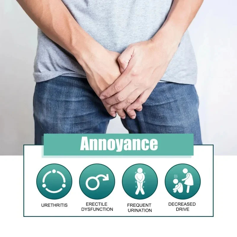 Prostate Acupoint Massage Clip for Urinary Comfort & Men’s Wellness