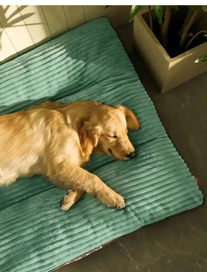 Corduroy Winter Pet Bed Sofa for Dogs and Cats