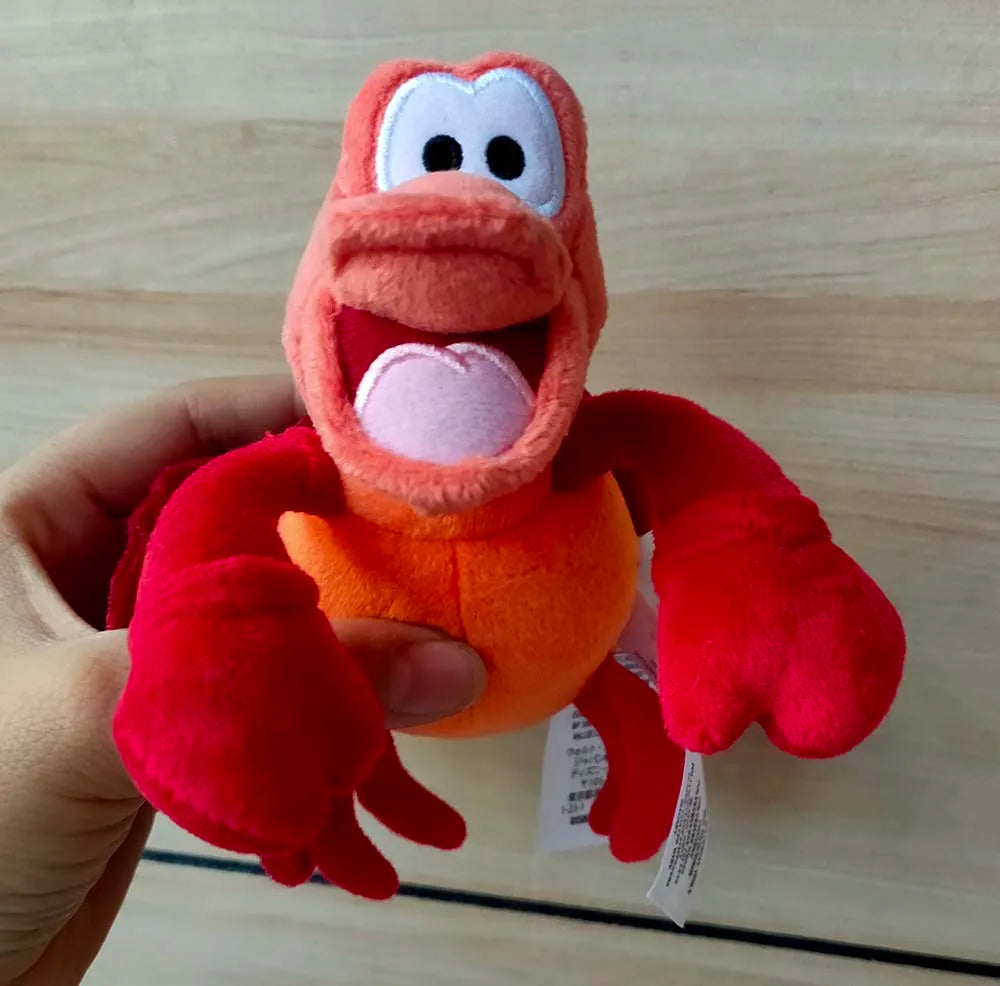 Disney Parks Sebastian Little Mermaid Magnetic Shoulder Pal 5" Plush Doll