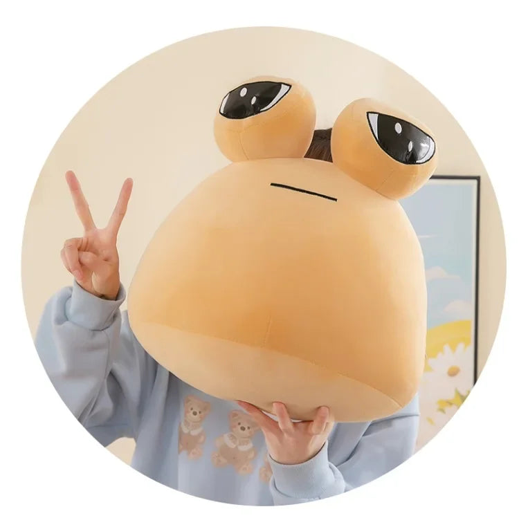 22-55cm My Pet Alien Pou Big Size Plush Toy Kawaii Alien Pet Dolls Cute Pou Stuffed Toys Soft Pillow Animal Kids Birthday Gifts