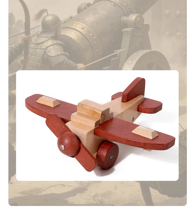 Wooden DIY Vehicle Assembly Toy Set
