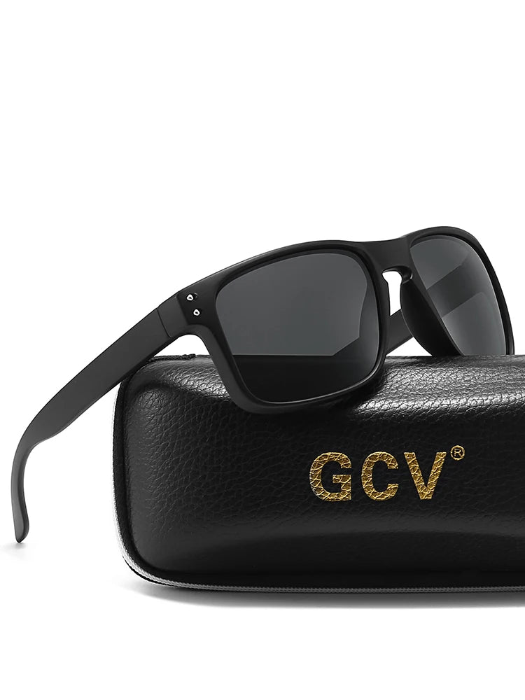 Retro Wrap Photochromic Polarized UV400 Sunglasses for Men Women Casual Fashion Eyewear