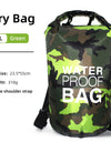30L 15L Waterproof Dry Bags With Wet Separation Pocket Backpack For Kayaking Boating Swimming Outdoor Sports Bag XAZ9