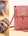 Soft Leather Shoulder Bag Touch Screen Mobile Bags Small Wallets Fashion Handbags Women Crossbody Bag Coin Purse