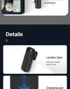 Wireless Lavalier Microphone System Audio Video Recording Microphone Mini Mic for iPhone Android Live Broadcast