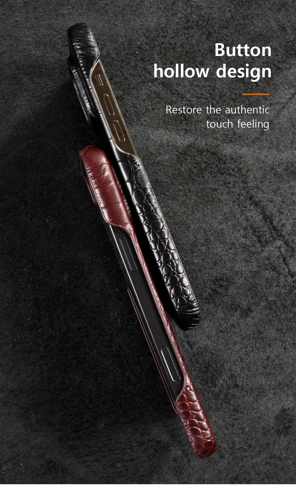 for Magsafe Case for iPhone 15 16 Pro Max Promax 16Pro 15Pro Natural Cowhide Leather  Protector Luxury Phone Back Cover