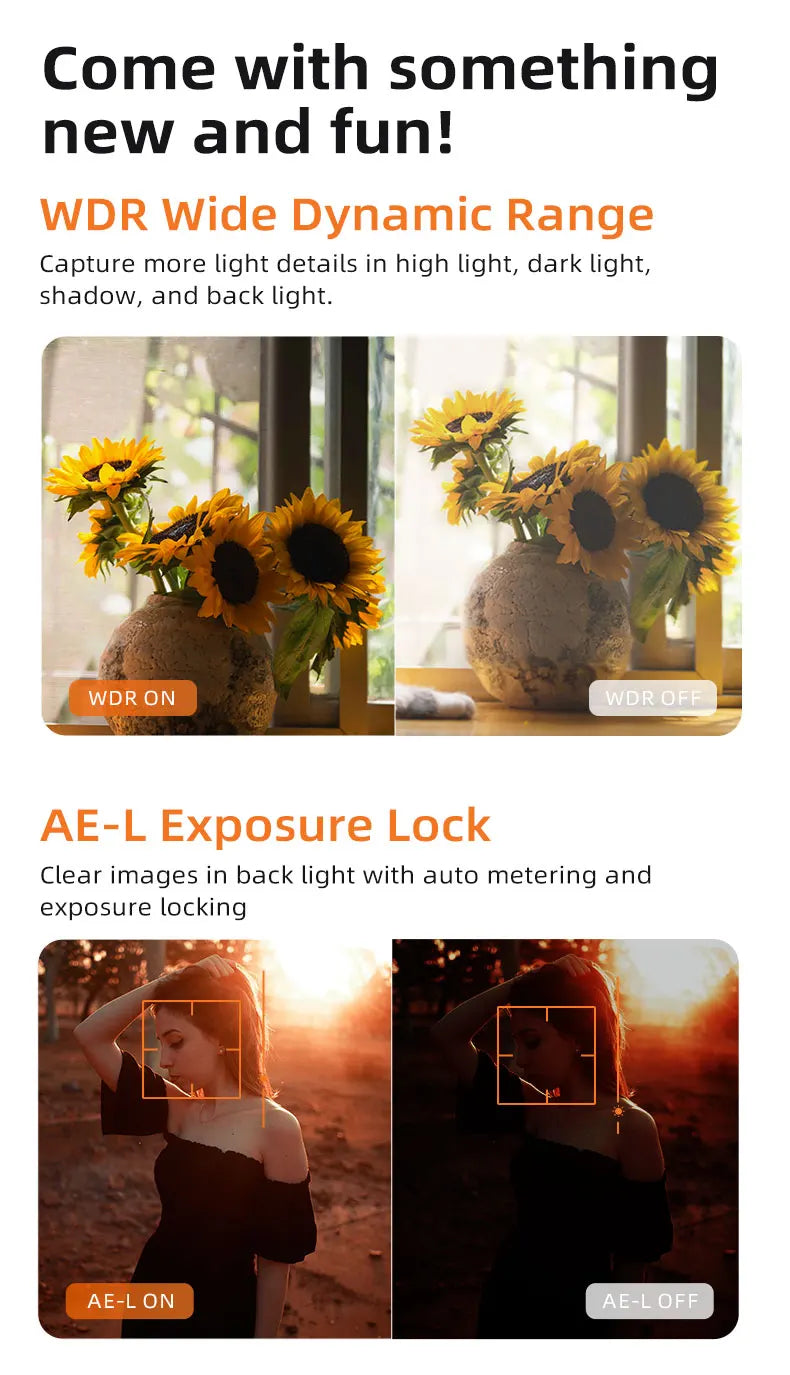 4K Action Camera with 2.33 Inch Touch Screen 5G WiFi HDR and 30M Waterproof Housing