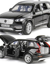 Simulation 1:32 Volvo XC90 SUV Alloy Diecast Metal Model Sound & Light Toy Car Central Control Ornaments Display Present For Boy