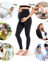 Maternity Leggings Over The Belly Pregnancy Pants High Waist Belly Support Tights for Mothers Pregnant Women Body Shaping Pants
